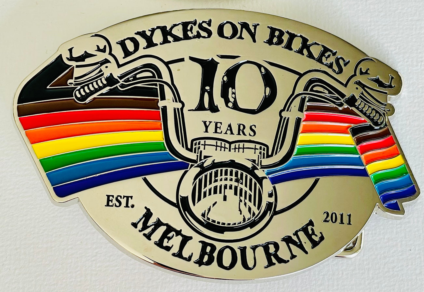 10th Anniversary Belt Buckle