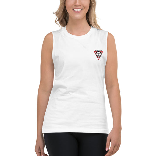 Unisex Muscle Shirt - White